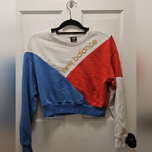 New Balance Cropped Sweatshirt Size Xs